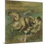 The Bathers, 1885-95-Edgar Degas-Mounted Giclee Print