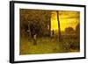 The Bathers, 1888-George Snr. Inness-Framed Giclee Print