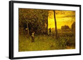 The Bathers, 1888-George Snr. Inness-Framed Giclee Print