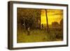 The Bathers, 1888-George Snr. Inness-Framed Giclee Print