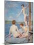 The Bathers, 1889-Henry Scott Tuke-Mounted Giclee Print