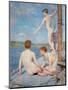 The Bathers, 1889-Henry Scott Tuke-Mounted Giclee Print