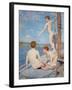 The Bathers, 1889-Henry Scott Tuke-Framed Giclee Print