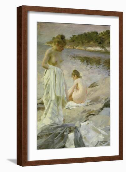 The Bathers, 1889-Anders Leonard Zorn-Framed Giclee Print