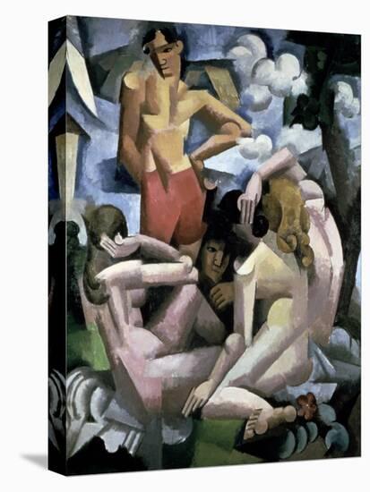 The Bathers, 1912-Roger de La Fresnaye-Stretched Canvas
