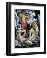 The Bathers, 1912-Roger de La Fresnaye-Framed Premium Giclee Print