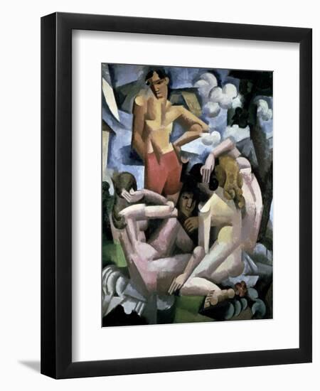 The Bathers, 1912-Roger de La Fresnaye-Framed Premium Giclee Print