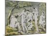 'The Bathers', 1946-Paul Cezanne-Mounted Giclee Print