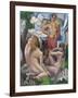 The Bathers, by Roger de La Fresnaye, 1912, French painting,-Roger de La Fresnaye-Framed Art Print