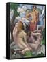 The Bathers, by Roger de La Fresnaye, 1912, French painting,-Roger de La Fresnaye-Framed Stretched Canvas