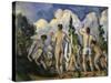 The Bathers, c.1890-Paul Cézanne-Stretched Canvas