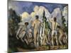 The Bathers, c.1890-Paul Cézanne-Mounted Giclee Print