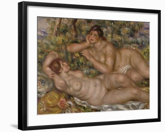 The Bathers, c.1918-Pierre-Auguste Renoir-Framed Giclee Print