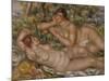 The Bathers, c.1918-Pierre-Auguste Renoir-Mounted Giclee Print