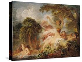 The Bathers, circa 1765-Jean-Honoré Fragonard-Stretched Canvas