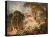 The Bathers, circa 1765-Jean-Honoré Fragonard-Stretched Canvas