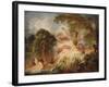 The Bathers, circa 1765-Jean-Honoré Fragonard-Framed Giclee Print