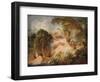 The Bathers, circa 1765-Jean-Honoré Fragonard-Framed Premium Giclee Print