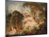 The Bathers, circa 1765-Jean-Honoré Fragonard-Mounted Premium Giclee Print