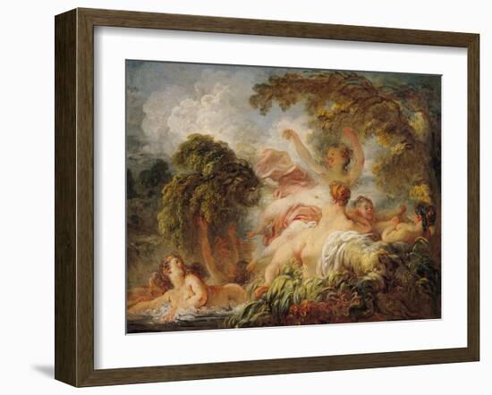 The Bathers, circa 1765-Jean-Honoré Fragonard-Framed Giclee Print