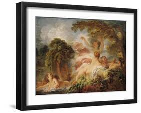 The Bathers, circa 1765-Jean-Honoré Fragonard-Framed Giclee Print