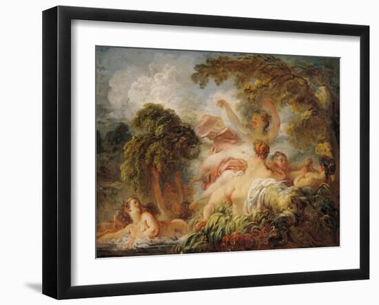 The Bathers, circa 1765-Jean-Honoré Fragonard-Framed Giclee Print