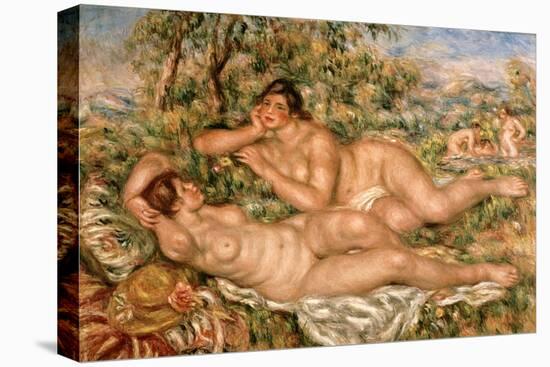 The Bathers, circa 1918-19-Pierre-Auguste Renoir-Stretched Canvas