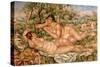 The Bathers, circa 1918-19-Pierre-Auguste Renoir-Stretched Canvas