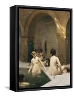 The Bathers; the Baigneuses, C.1889-Jean Leon Gerome-Framed Stretched Canvas