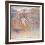 The Bathers (The Joyful Bathing); Les Baigneuses (La Joyeuse Baignade), 1899-1902-Henri Edmond Cross-Framed Giclee Print