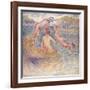 The Bathers (The Joyful Bathing); Les Baigneuses (La Joyeuse Baignade), 1899-1902-Henri Edmond Cross-Framed Giclee Print