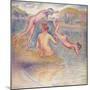 The Bathers (The Joyful Bathing); Les Baigneuses (La Joyeuse Baignade), 1899-1902-Henri Edmond Cross-Mounted Premium Giclee Print