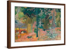 The Bathers-Paul Gauguin-Framed Art Print