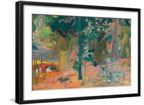 The Bathers-Paul Gauguin-Framed Art Print