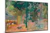 The Bathers-Paul Gauguin-Mounted Art Print