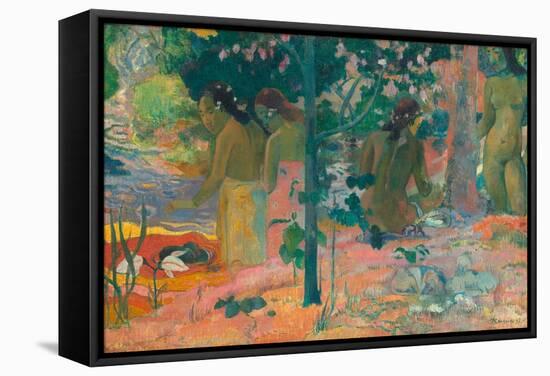 The Bathers-Paul Gauguin-Framed Stretched Canvas