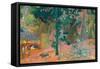 The Bathers-Paul Gauguin-Framed Stretched Canvas