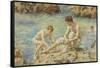The Bathers-Henry Scott Tuke-Framed Stretched Canvas