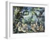 The Bathers-Paul Cézanne-Framed Art Print