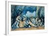 The Bathers-Paul Cézanne-Framed Giclee Print