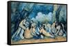 The Bathers-Paul Cézanne-Framed Stretched Canvas