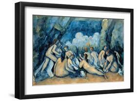 The Bathers-Paul Cézanne-Framed Giclee Print