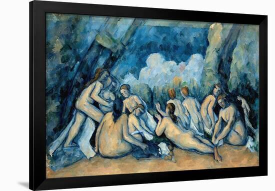 The Bathers-Paul Cézanne-Framed Giclee Print