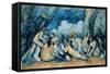 The Bathers-Paul Cézanne-Framed Stretched Canvas