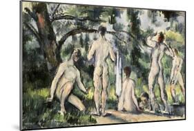 The Bathers-Paul Cézanne-Mounted Giclee Print