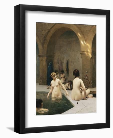 The Bathers-Jean Leon Gerome-Framed Premium Giclee Print