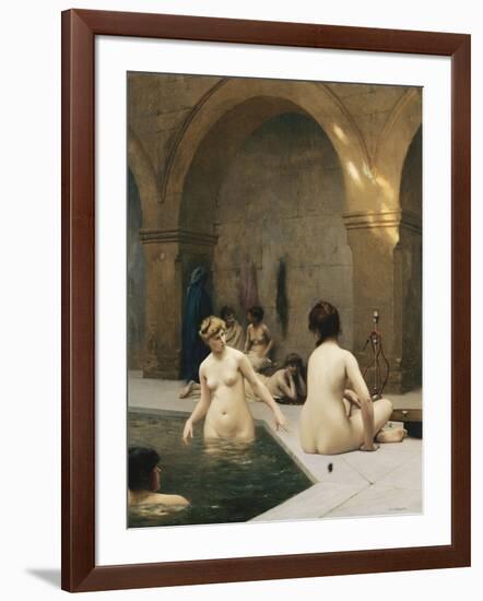 The Bathers-Jean Leon Gerome-Framed Giclee Print