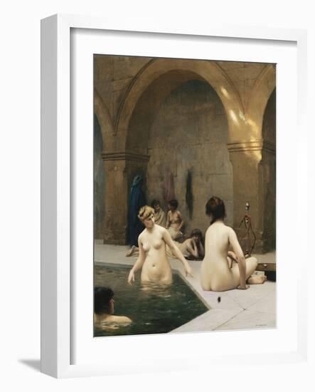 The Bathers-Jean Leon Gerome-Framed Giclee Print