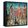 The Bathers-PJ Crook-Framed Stretched Canvas