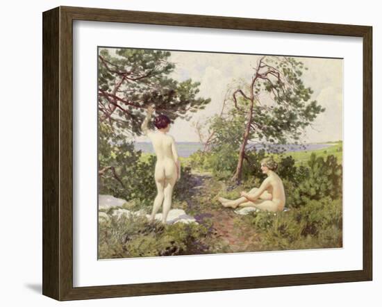 The Bathers-Paul Fischer-Framed Giclee Print